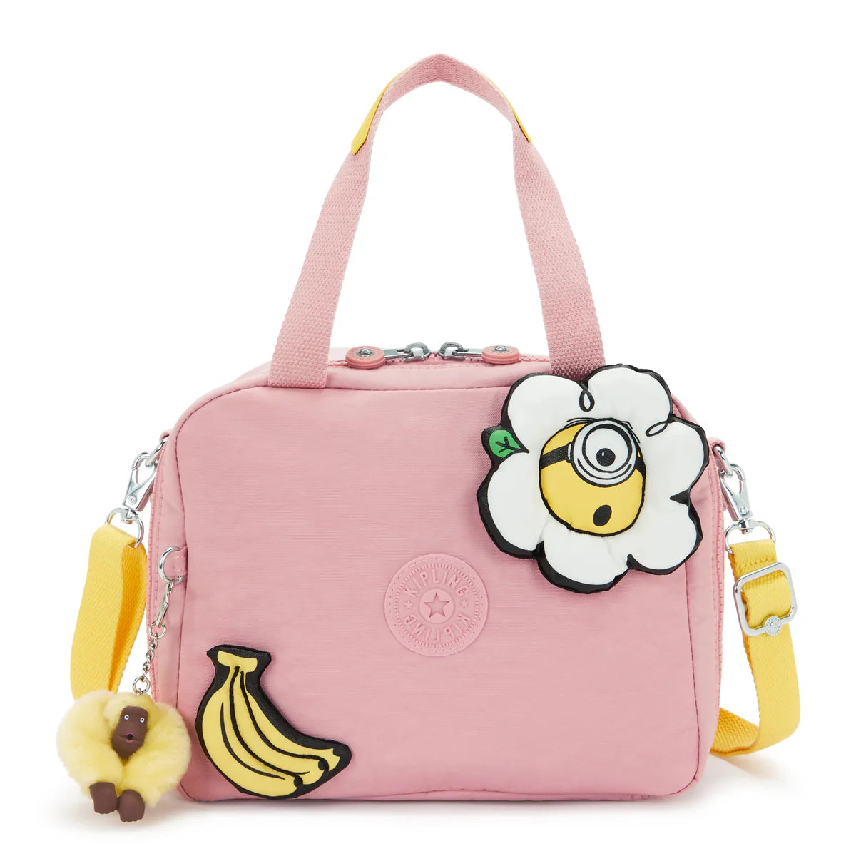 Kipling Miyo Print Pink Daisy