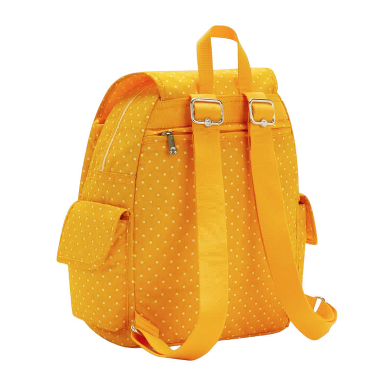 Kipling City Pack S Soft Dot Yellow