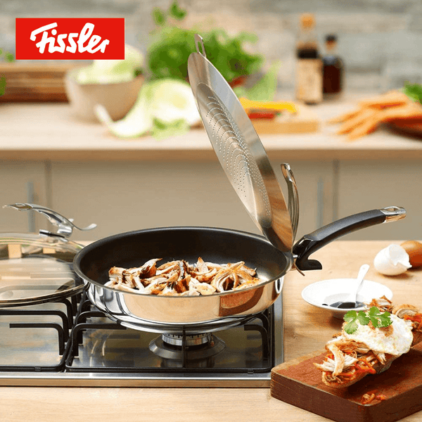 Fissler Frying Pan Anti-Splash Lid - Suitable For Ø 24, Ø 26 And Ø 28 cm