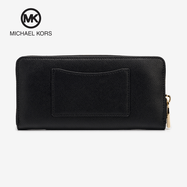 Michael Kors - Jet Set Women Leather Continental Wallet - Black (34F9GTVZ3L-001)