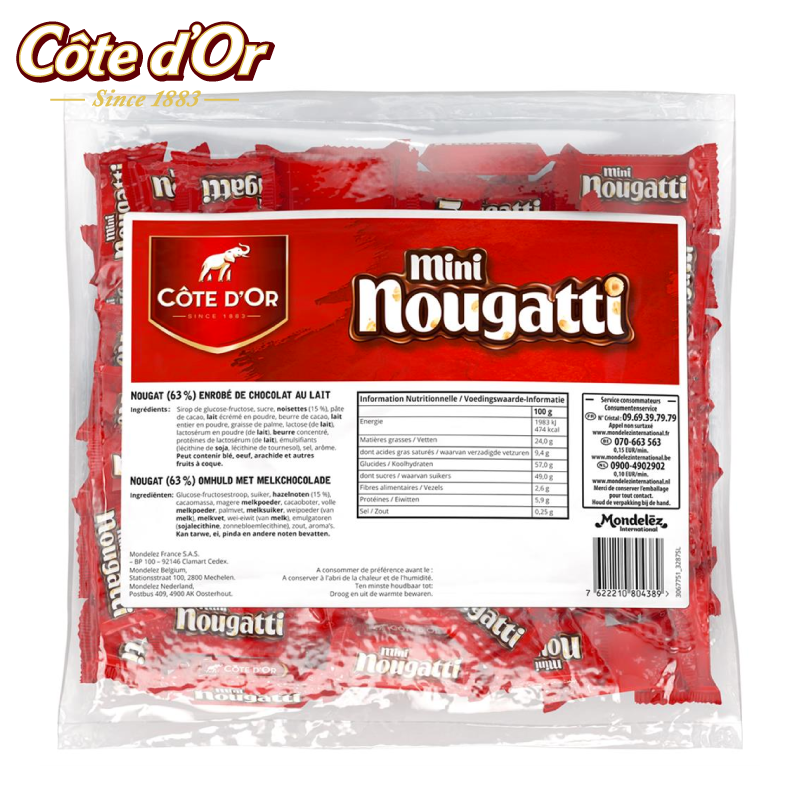 Côte d'Or Mini Nougatti Caramel 180g