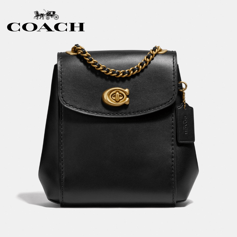 Coach refined calf leather parker backpack hotsell