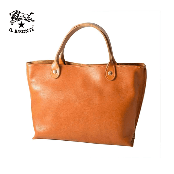 Il Bisonte - Woman's Handbag In Cowhide Leather A2307.P.145 - Caramel