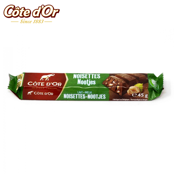 Côte d'Or Chocolade Repen Melk/Gebroken Hazelnoten 32x45g