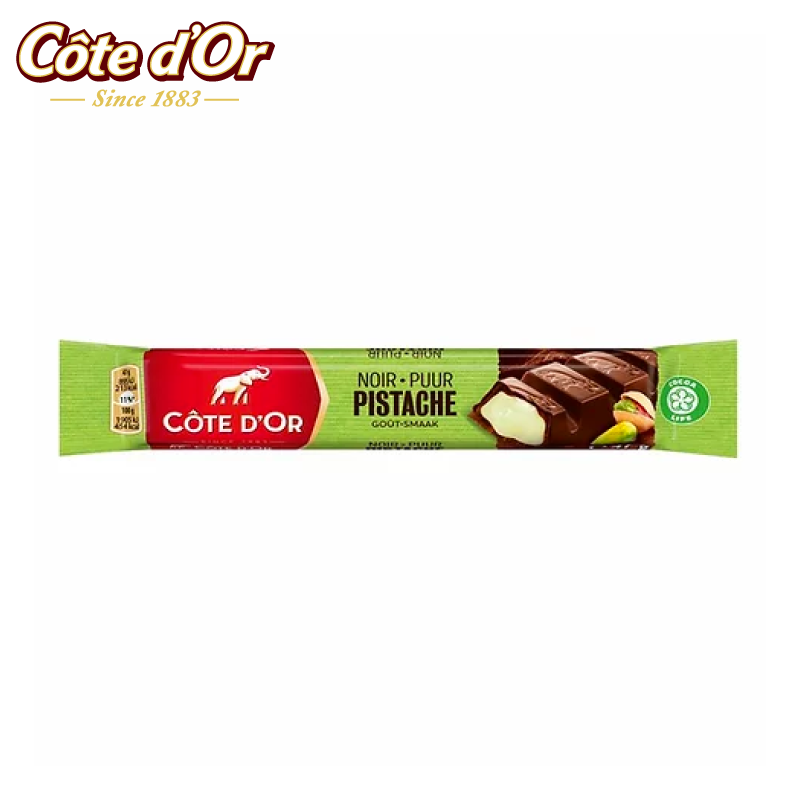 Côte d'Or Chocolade Reep Pistache - 32 stuks