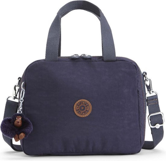 Kipling Sac Repas Isotherme Miyo 8 Litres Blue Tan Block