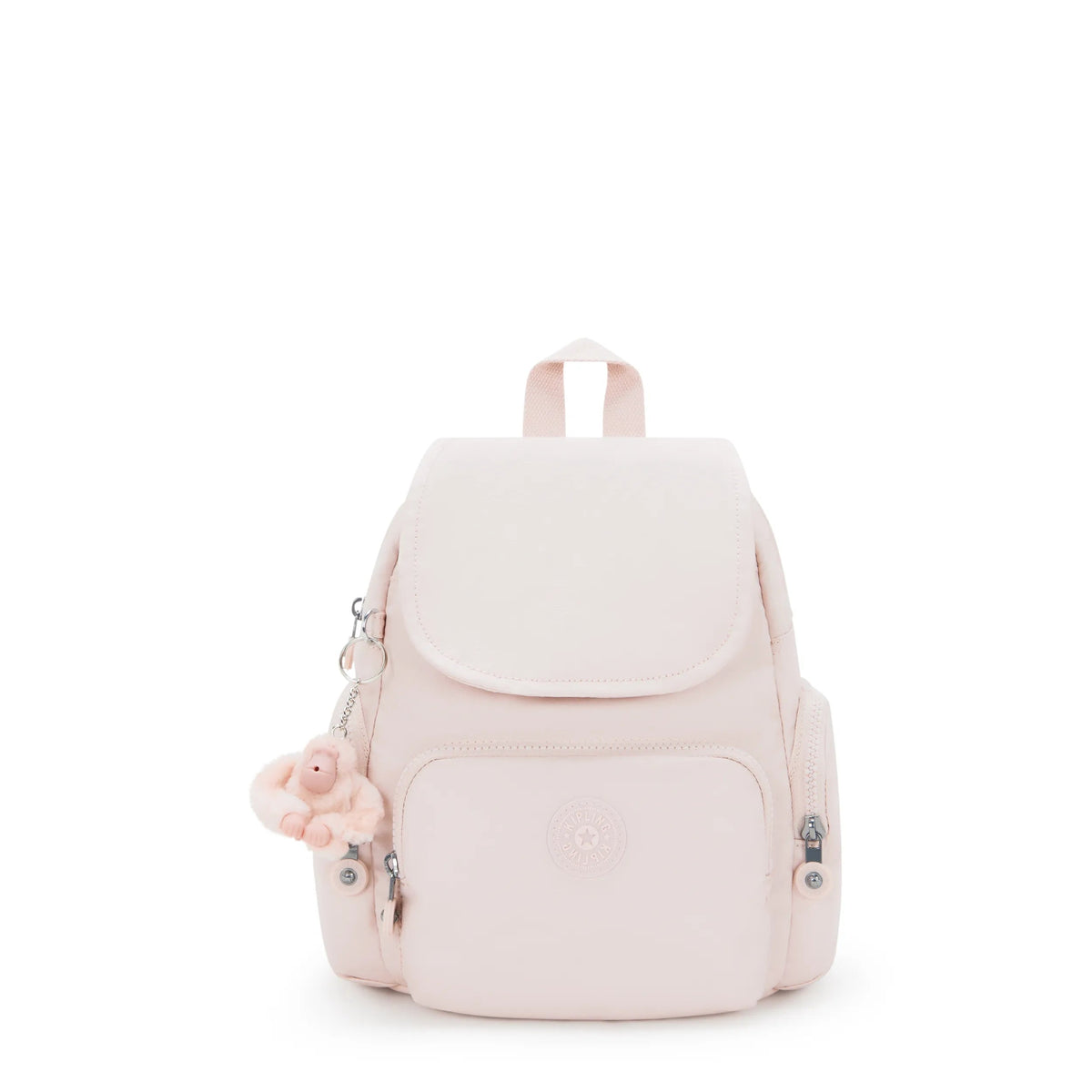 Kipling City Zip Mini Pink Shine