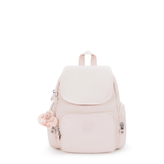 Kipling City Zip Mini Pink Shine