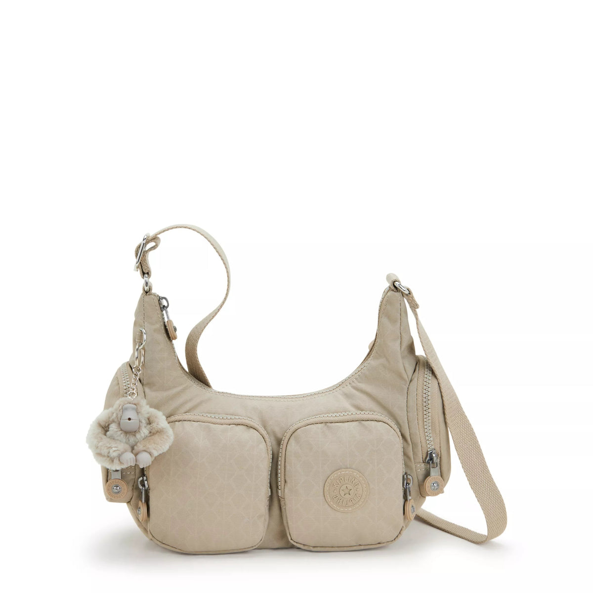 Kipling Rikka S Sign Beige EMB