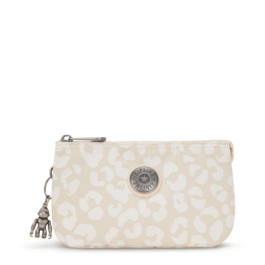 Kipling Creativity L Ej White Cheetah J