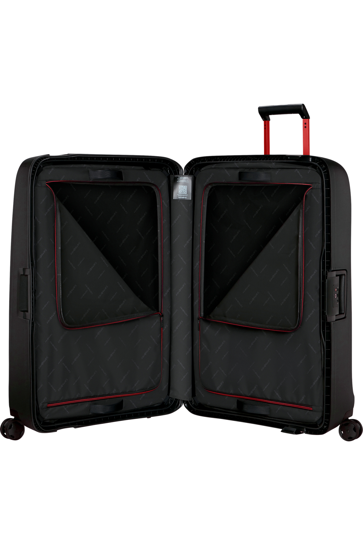 Samsonite Essens Spinner 81cm Charcoal/Red