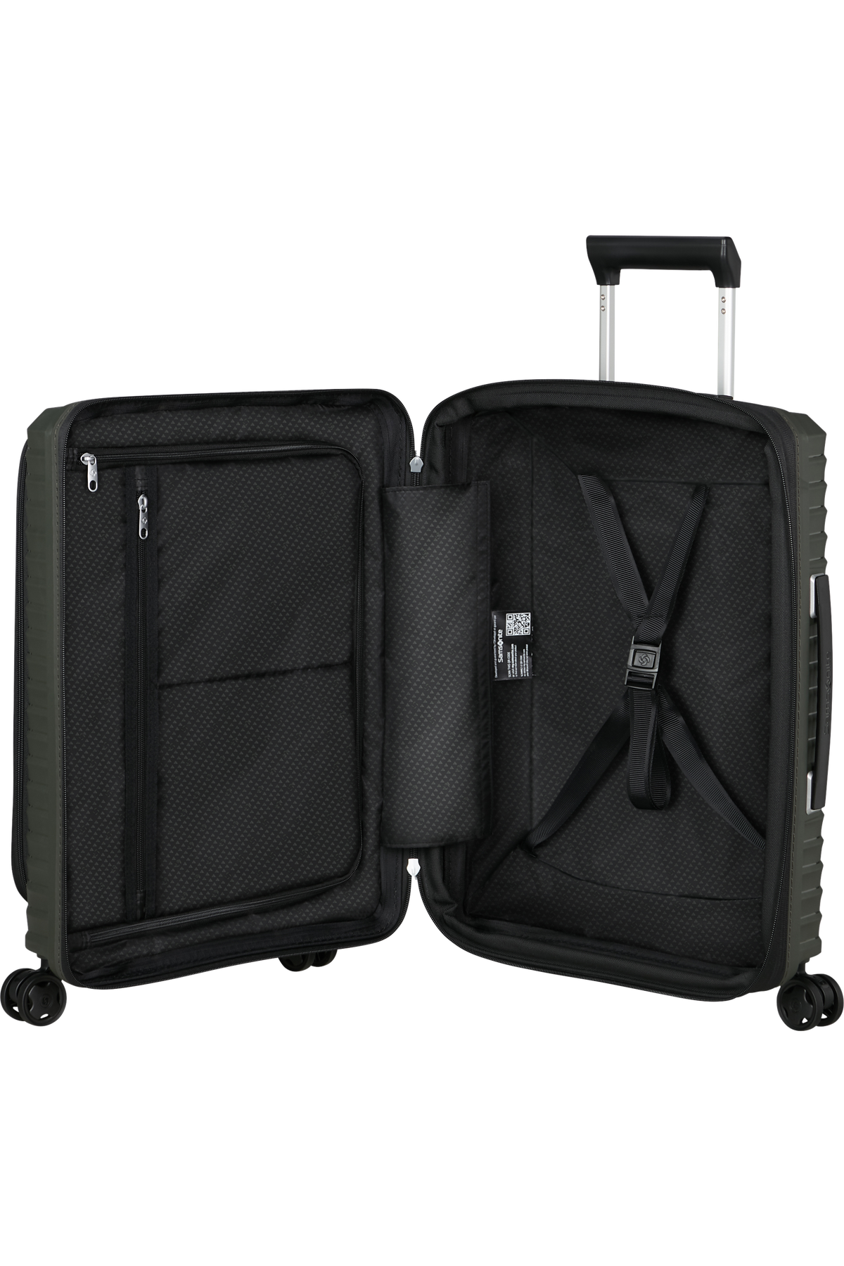 Samsonite Upscape Spinner 55cm Easy Access Climbing Ivy - view 3