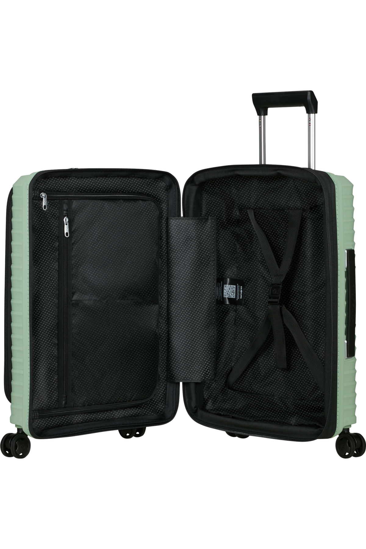 Samsonite Upscape Spinner 55cm Easy Access Soft Sage - view 3