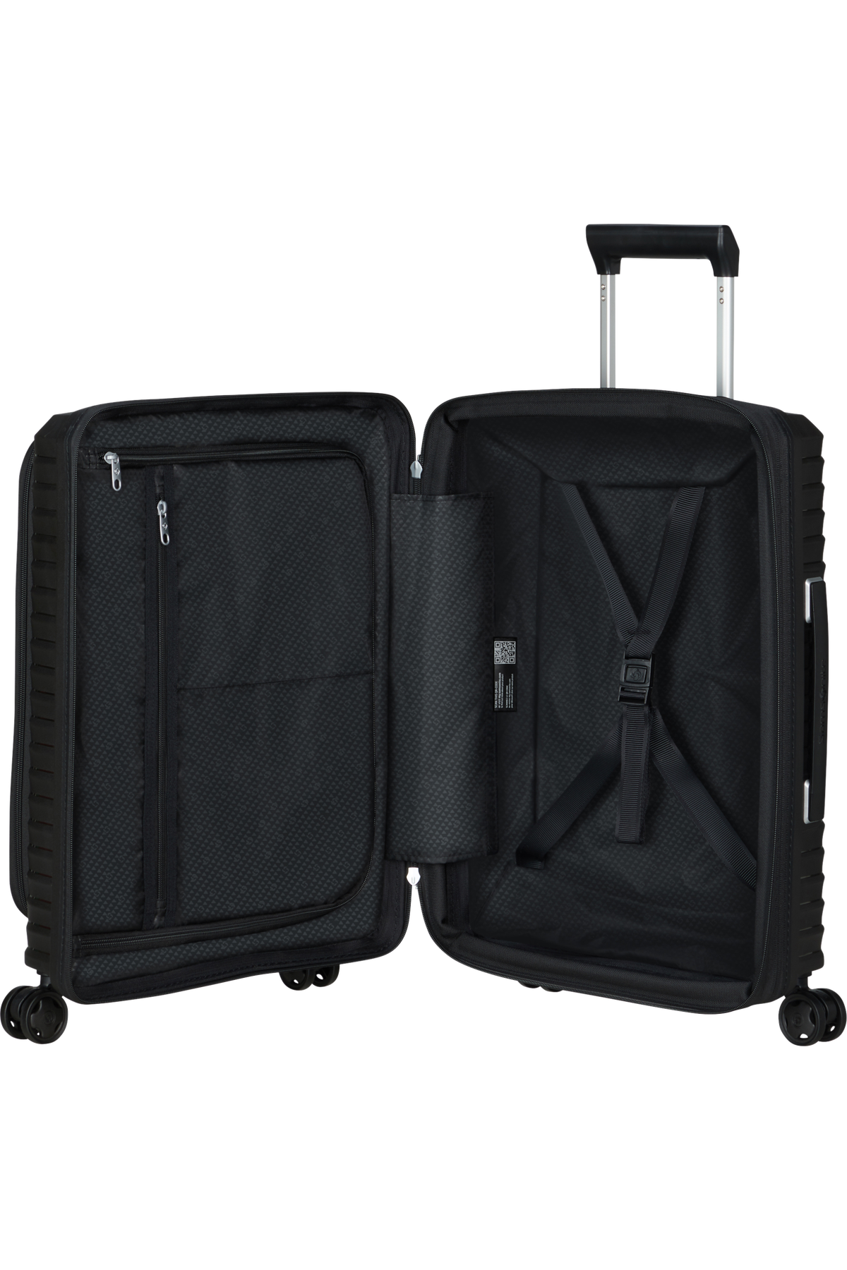 Samsonite Upscape Spinner 55cm Easy Access Black - view 3