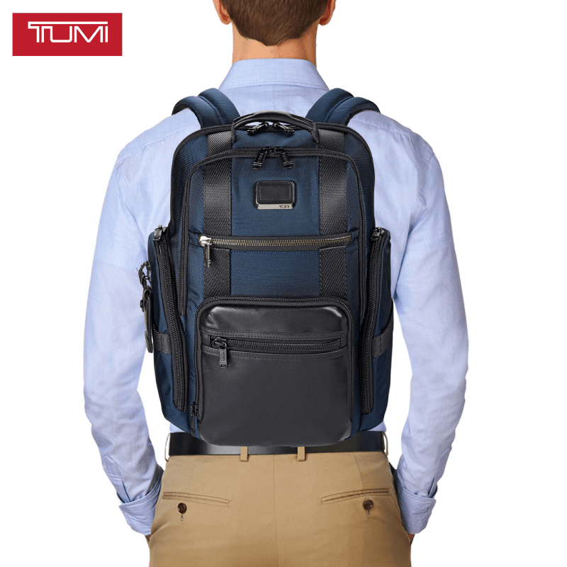 TUMI 0232389NVY SHEPPARD DELUXE BRIEF 103293-1596