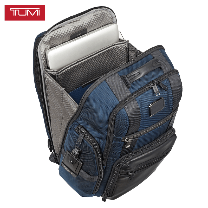 TUMI 0232389NVY SHEPPARD DELUXE BRIEF 103293-1596