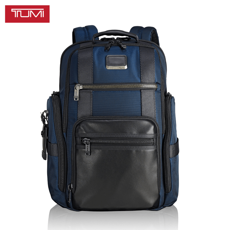 TUMI 0232389NVY SHEPPARD DELUXE BRIEF 103293-1596