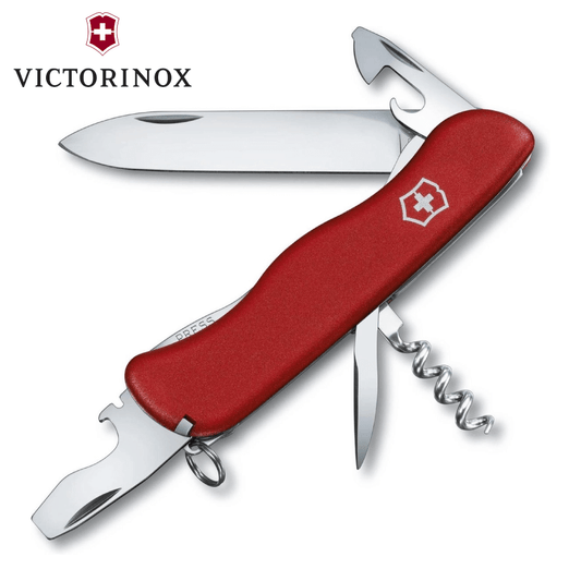 Victorinox - Picknicker Large Pocket Knife with Large Locking Blade - Red