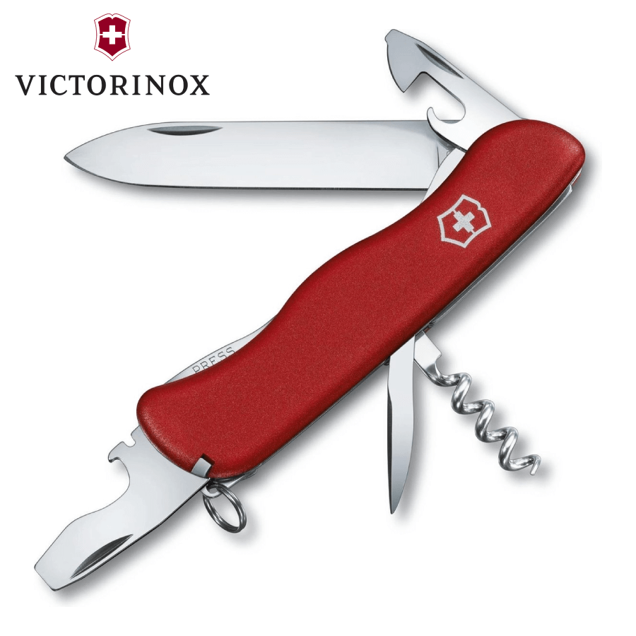 Victorinox - Picknicker Large Pocket Knife with Large Locking Blade - Red