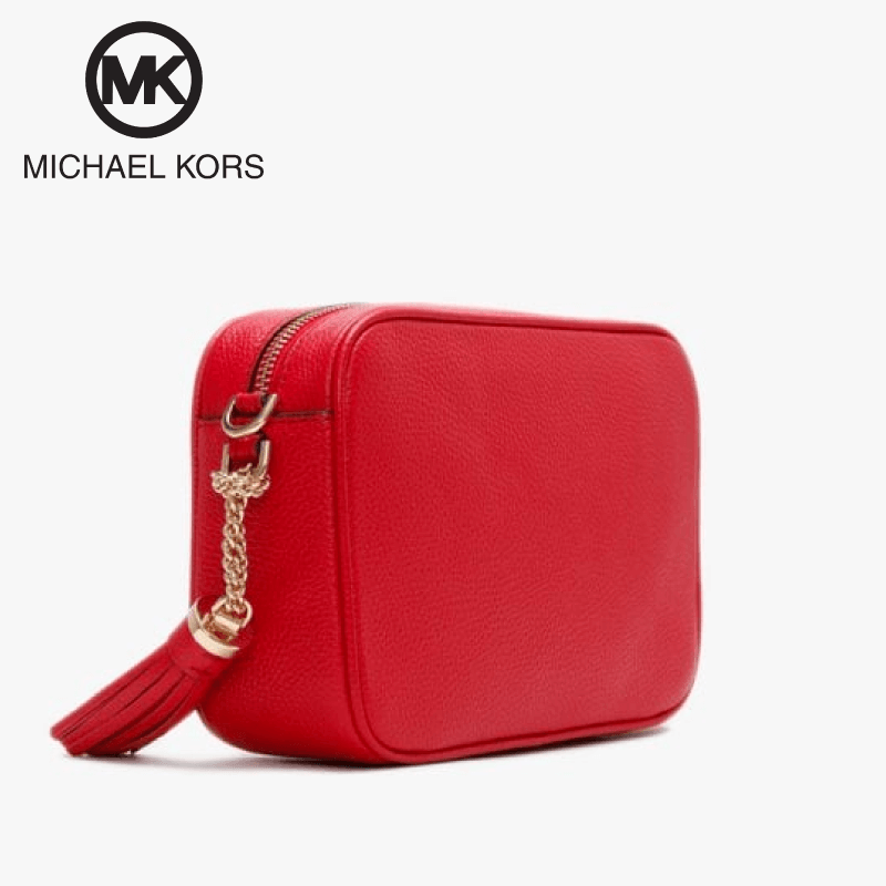 Michael Kors - Women's Jet Set Medium Camera Bag - Bright Red (32F7GGNM8L)