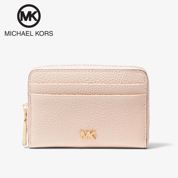 Michael Kors - Mott Small Leather Wallet / Coin Card Case - Soft Pink (34F9GF6Z1L-187)