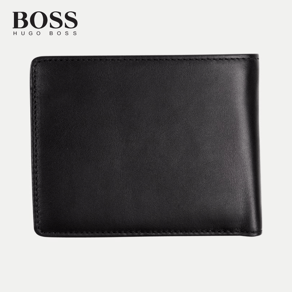 Hugo Boss - Asolo Men's Wallet Bill-fold Leather Coin Gift Boxed - Black (50250331)