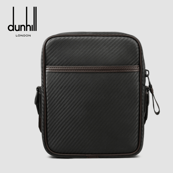 Dunhill - Chassis City Reporter Men's Leather Crossbody Bag / Shoulder Bag - Navy (L3v595N)