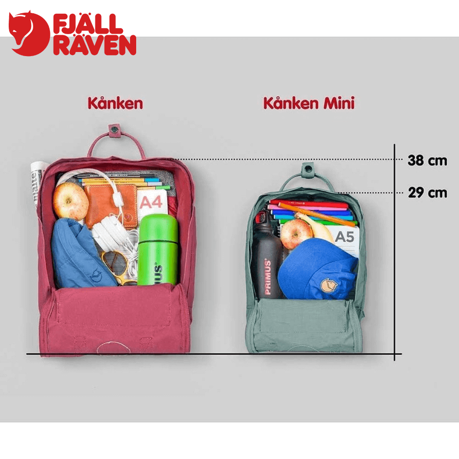 Fjallraven Kanken Rugzak 16 liter - Blue Ridge 7323450315016