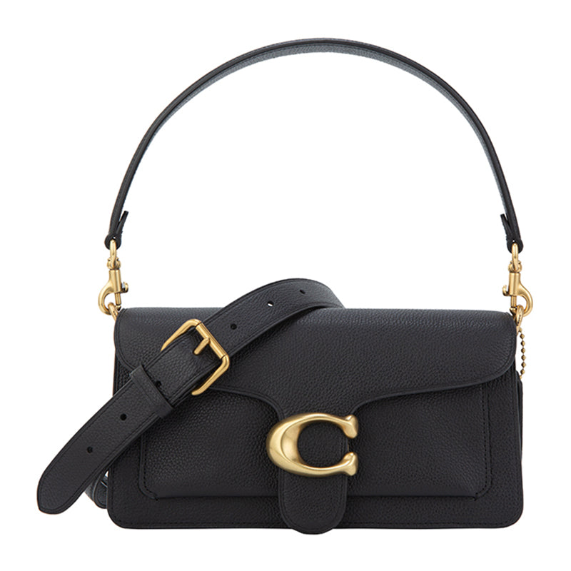 COACH ブラックレザー バッグ PBBL TAB SB 26 Pelican Group - Food & Luxury Goods