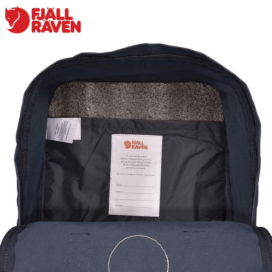 Fjallraven Kanken Backpack 16 liters - Navy 7392158497294