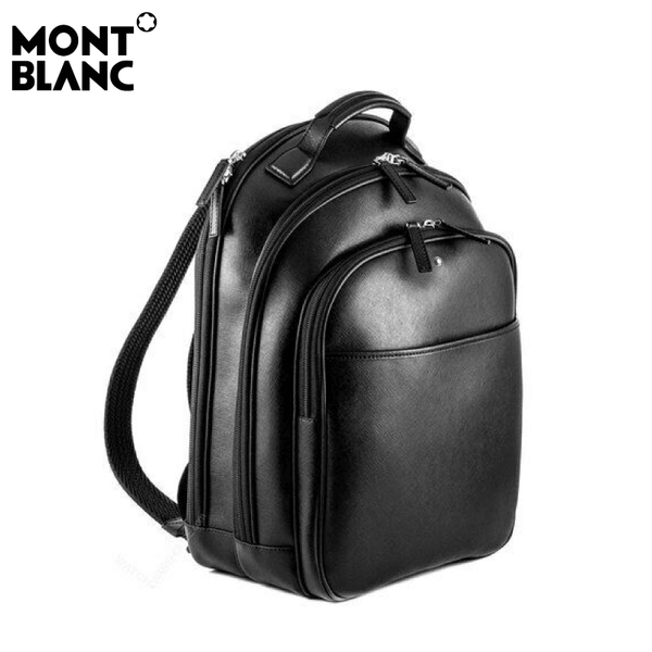 Montblanc - Sartorial Small Black Italian Calfskin Leather Backpack - Black (114584)
