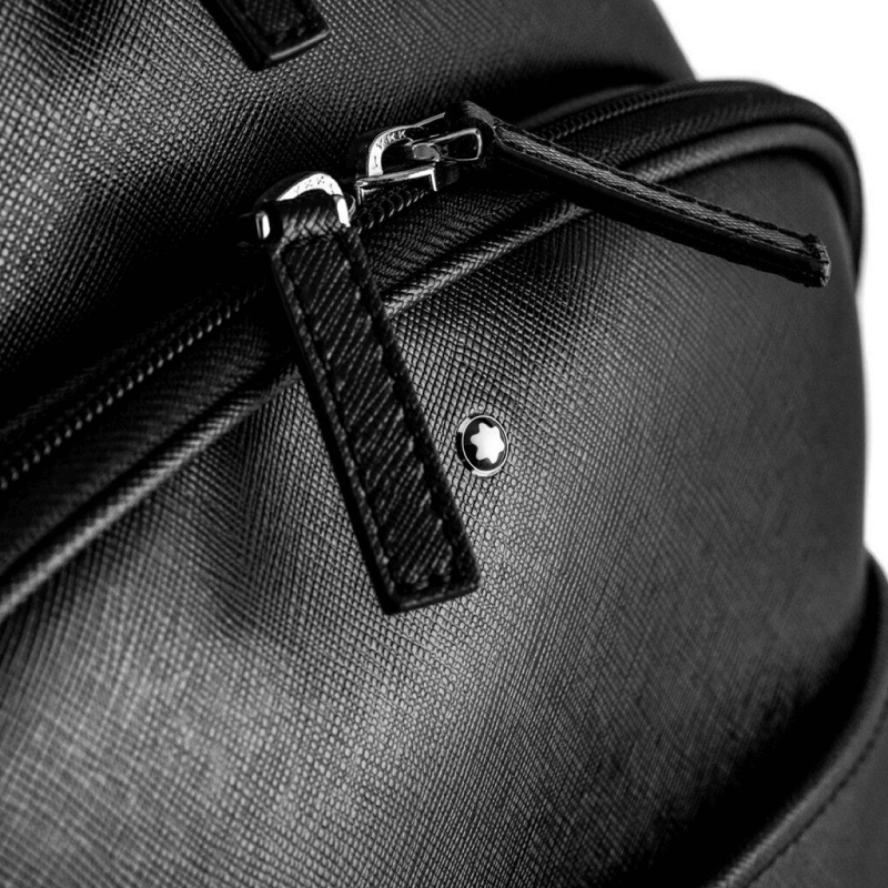 Montblanc - Sartorial Small Black Italian Calfskin Leather Backpack - Black (114584)