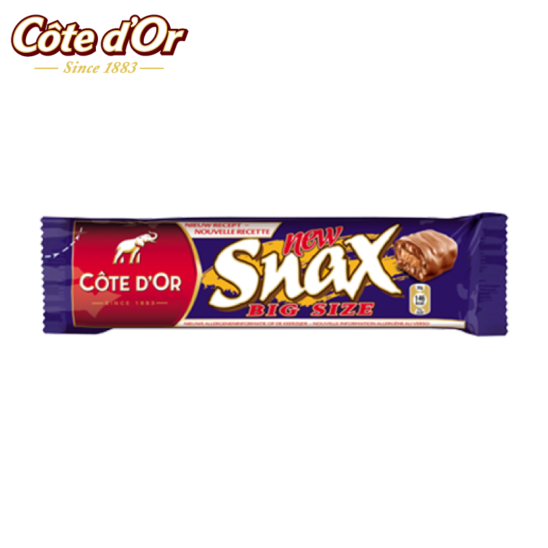 Côte d'Or New Snax Big Size 60g x 25 stuks met gepofte rijst