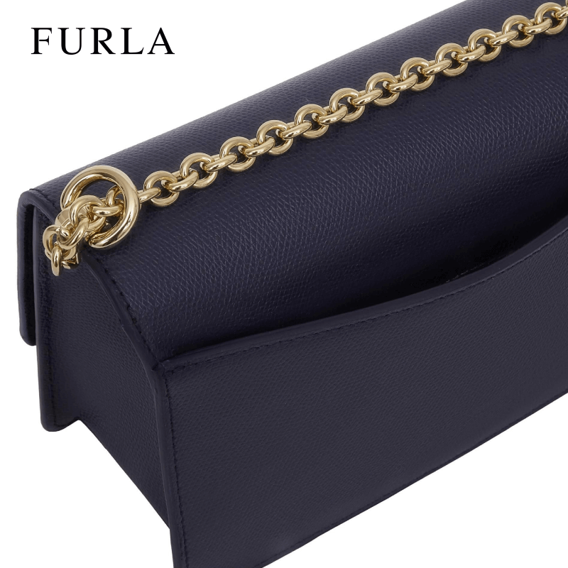 Furla Furla 1927 Mini Crossbody Leather Bag - Occeano
