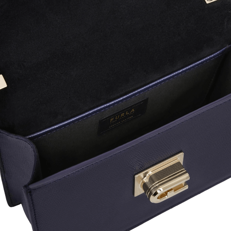 Furla Furla 1927 Mini Crossbody Leather Bag - Occeano