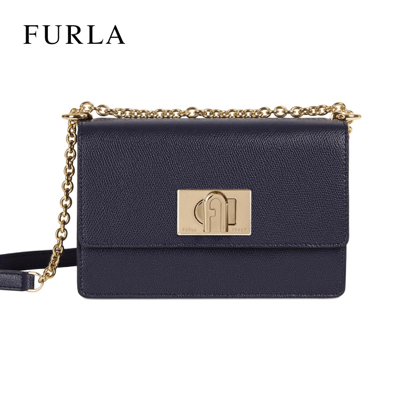 Furla Furla 1927 Mini Crossbody Leather Bag - Occeano
