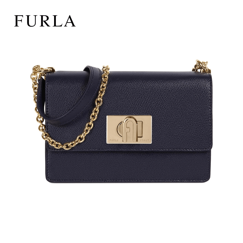 Furla Furla 1927 Mini Crossbody Leather Bag - Occeano