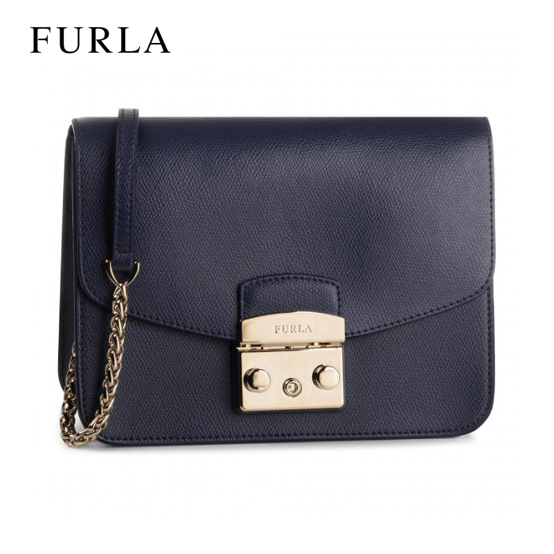 Furla Metropolis Crossbody Handbag 1033981 - Navy