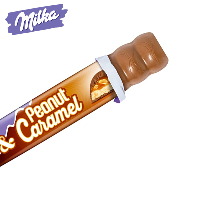 Milka bar peanut & caramel chocolade - 36 x 37 g