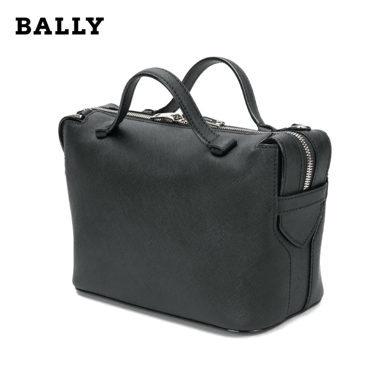 Bally - Supra Bowling Small Women's Bag / Calf Leather / Crossbody Bag / Handbag - Black