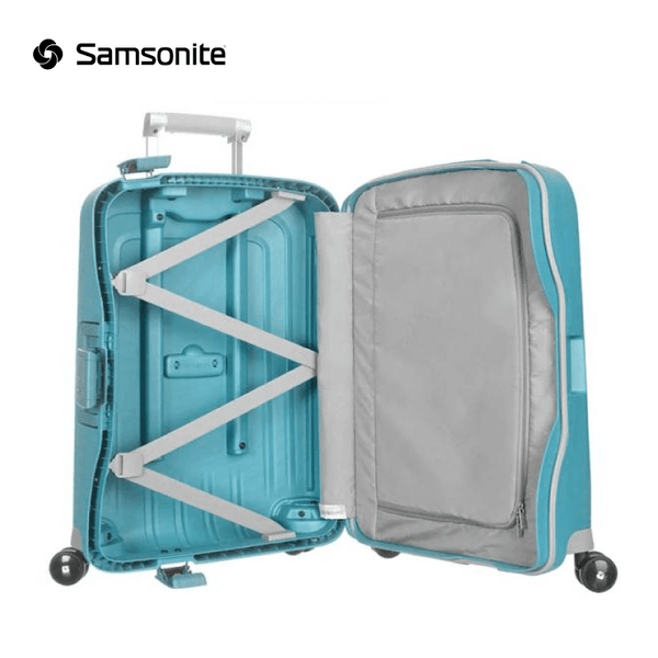 Samsonite - S'Cure Spinner Suitcase (Hand Luggage) 55 cm 34 liters - Aqua Blue
