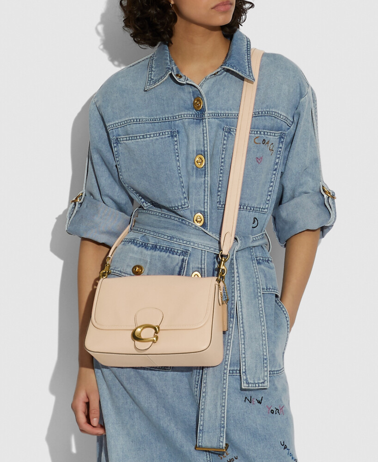 Coach - Soft Tabby Shoulder Bag - B4/CHALK
