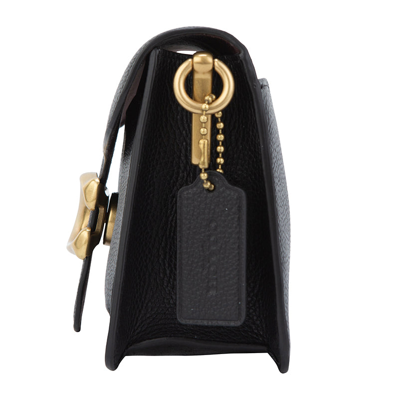 COACH ブラックレザー バッグ PBBL TAB SB 26 Pelican Group - Food & Luxury Goods